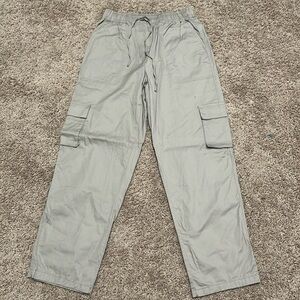 Grey Cargo Pants